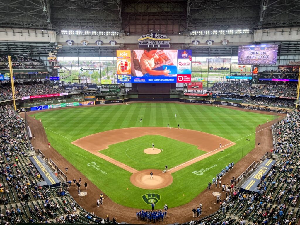 American Family Field view of the field