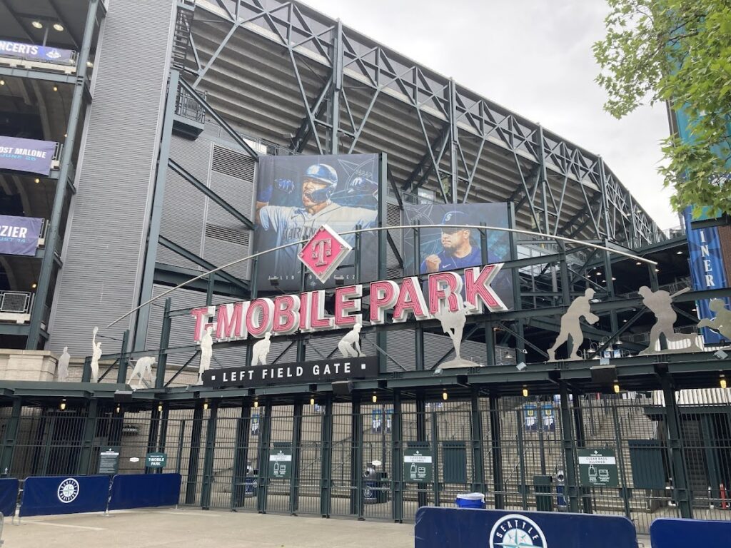 T-Mobile Park left field gate