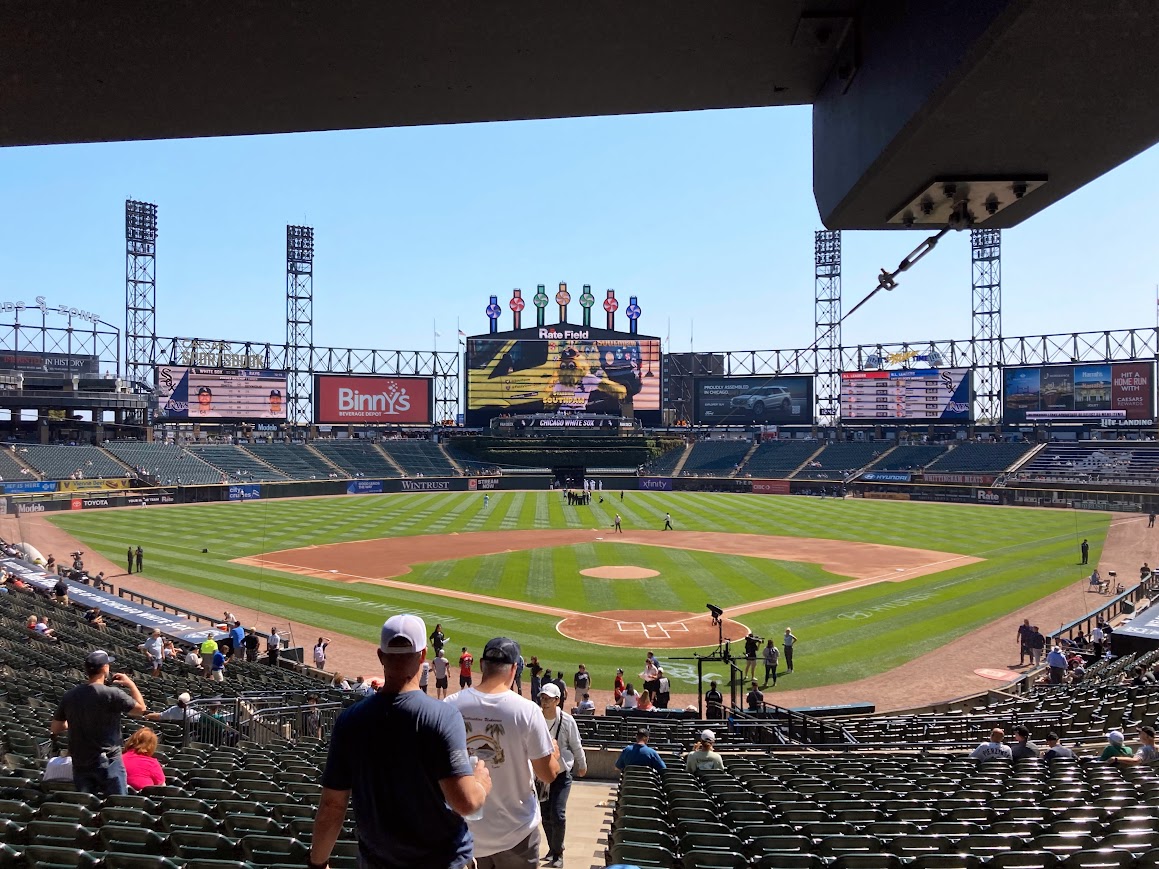 Rate Field view behind home