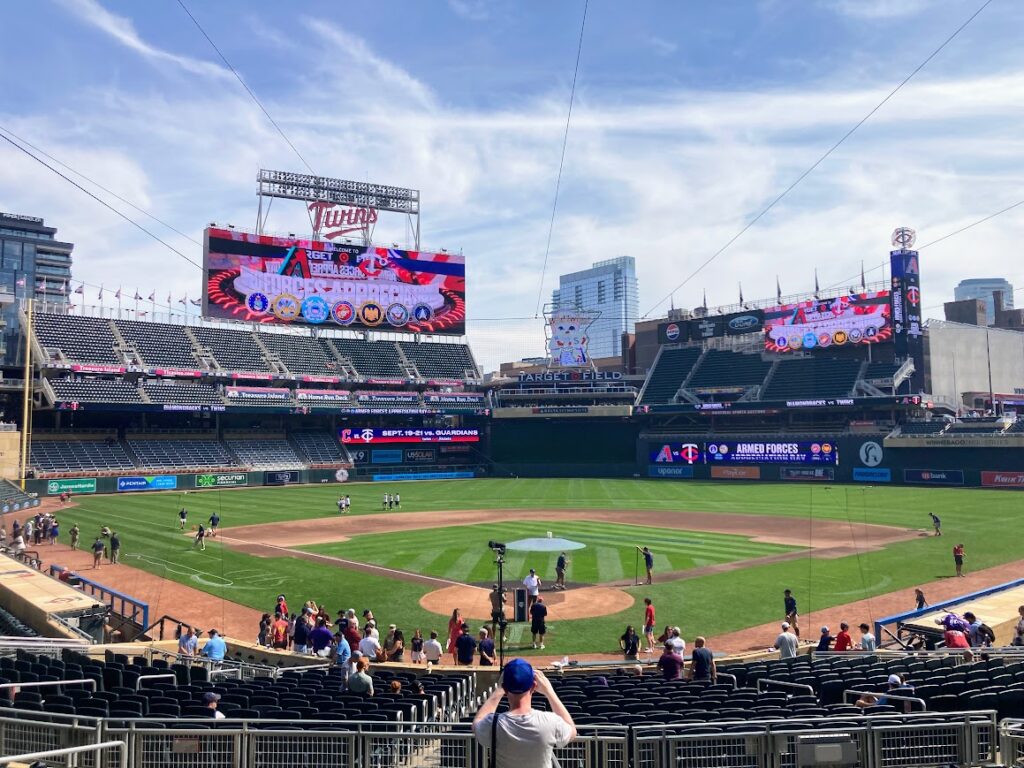 Target Field view lower level