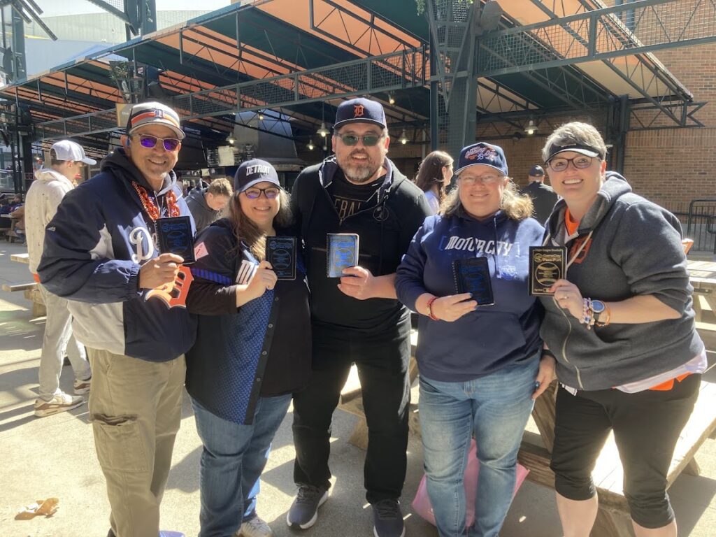 Stampeders meeting up at Comerica Park
