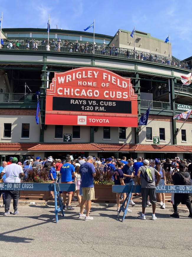 Wrigley Field marquee