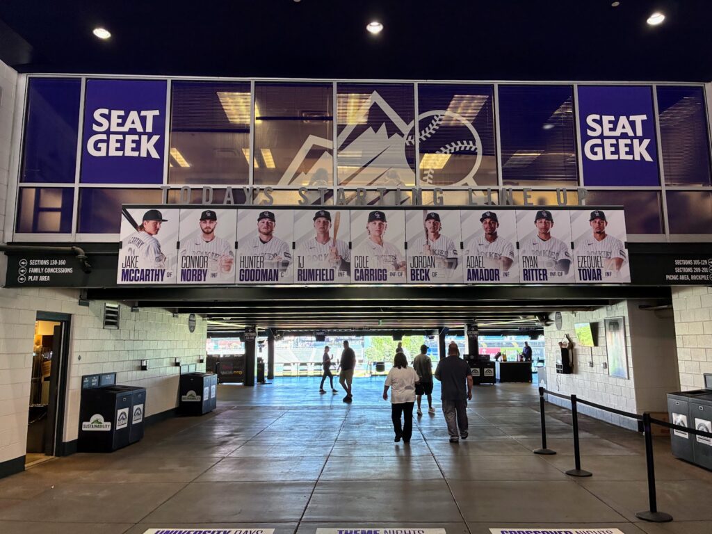 Colorado Rockies starting lineup for September 2