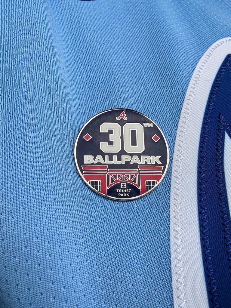 30th Ballpark Pin from Truist Park