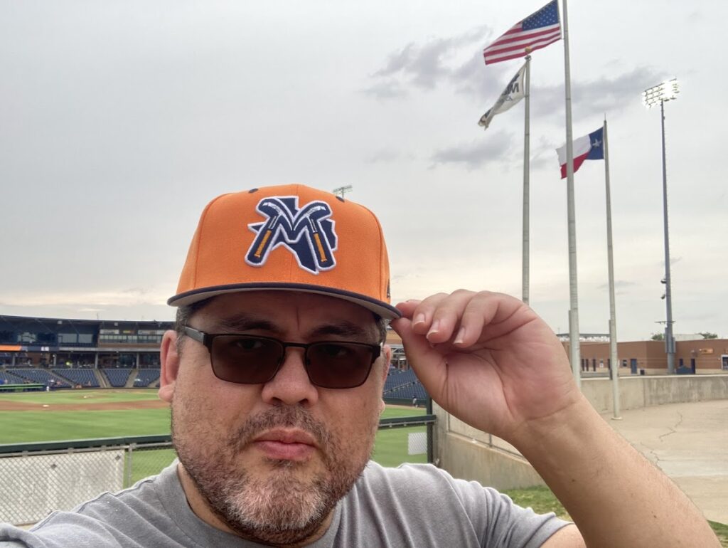 Selfie at Midland with cap