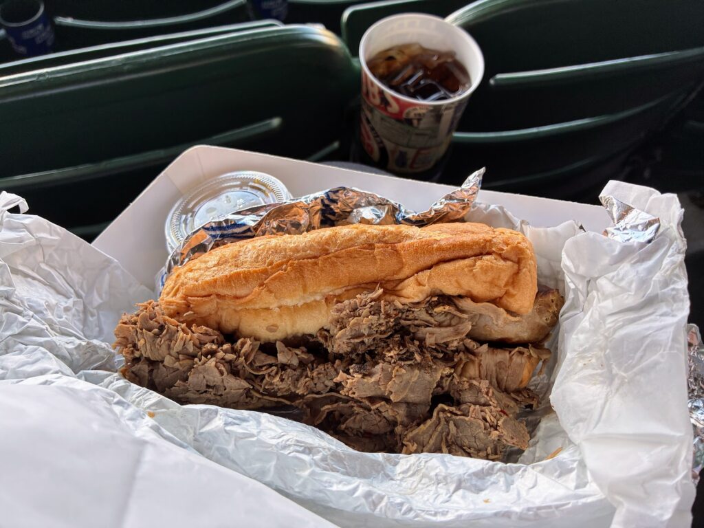 Italian beef and sausage